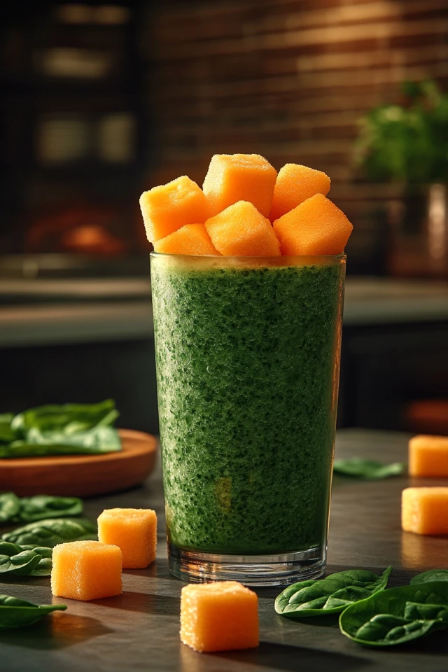 Spinach Mango Protein Smoothie: A Green, Fruity Power Boost