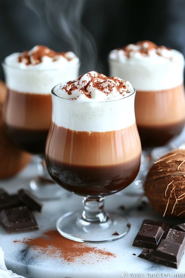 Mocha Coconut Latte: A Tropical Chocolate Coffee Fusion