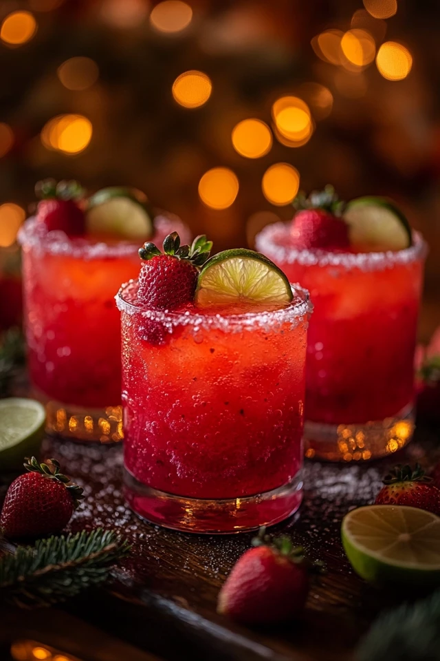 Sparkling Strawberry Lime Punch: A Crowd-Pleasing Favorite