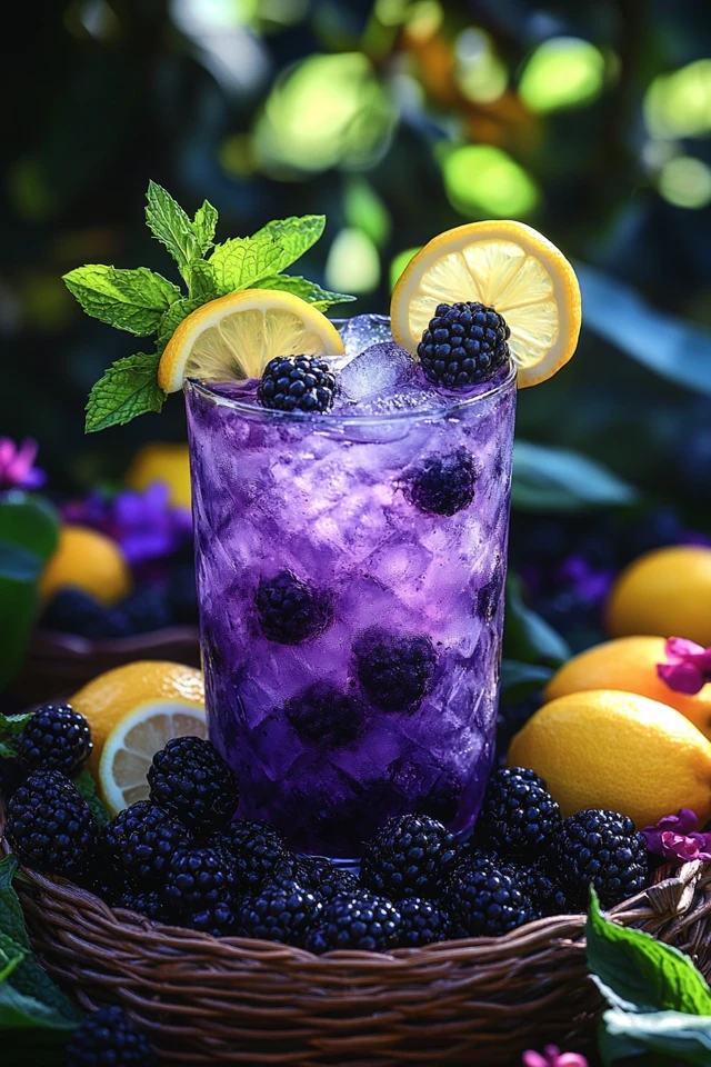 Blackberry Lemon Mojito: A Berry Twist on a Classic