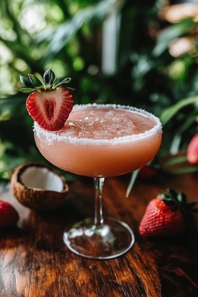 Strawberry Coconut Margarita: A Summer Must-Have