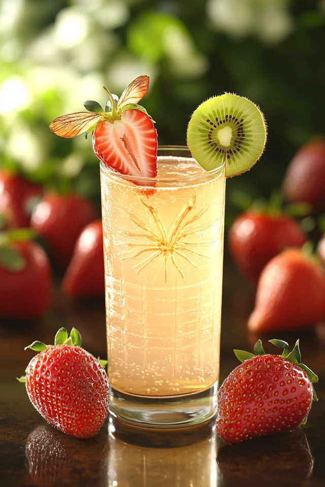 Strawberry Kiwi Lemon Juice: A Sweet, Tangy, and Tropical Fusion