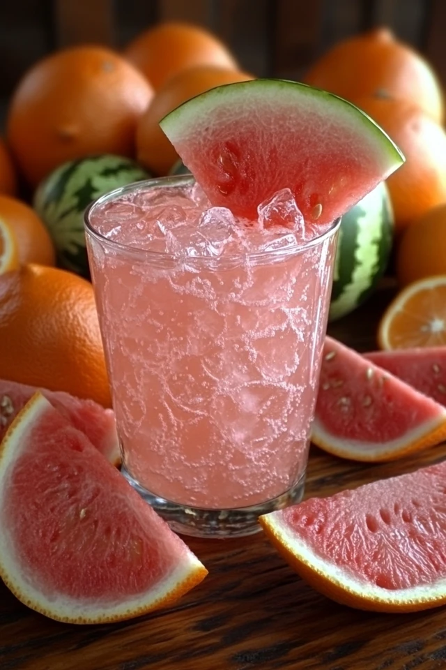 Watermelon Orange Juice: A Sweet and Citrusy Summer Drink